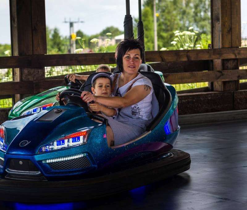 Zábavný park Ogrodzieniec v Poľsku
