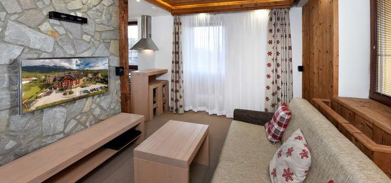 Jednospálňový apartmán 2+2