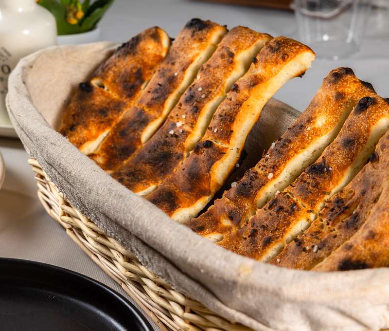 Domáca focaccia s olivovým olejom