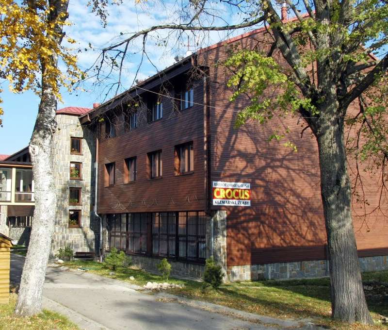 Prepojená budova Crocus