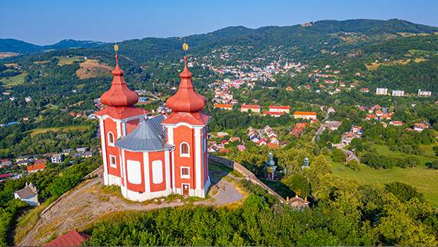 Banskoštiavnická kalvária: Výhľad, ktorý vyrazia dych