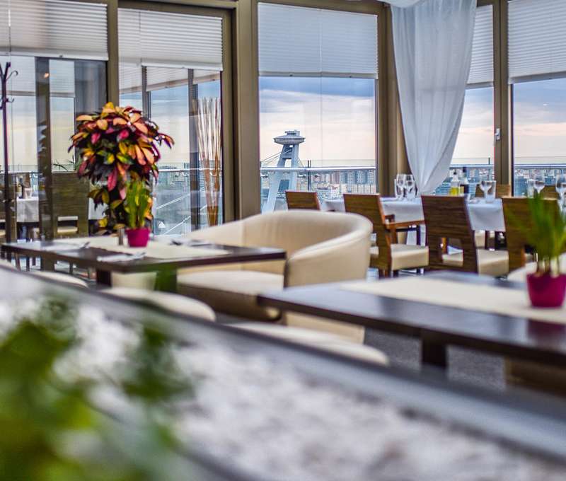 Interiér Restaurant Parlament 