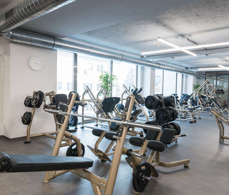 Profesionálne vybavené fitness centrum