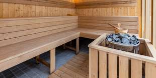 Fínska sauna vo wellness hoteli Bástya