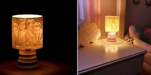 Lampa s vlastným motívom - rozžiarte svoje fotografie