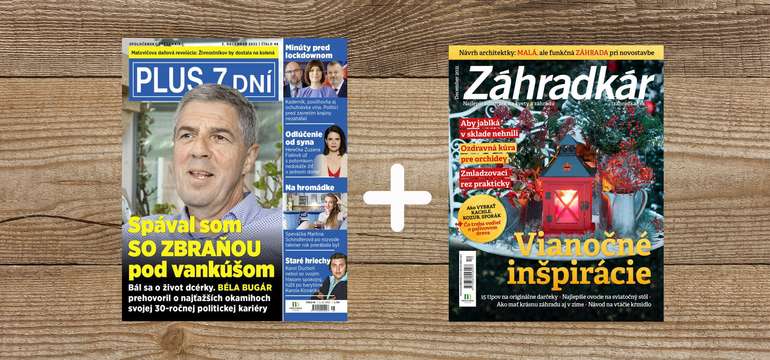 Ročné predplatné PLUS 7 DNÍ + Záhradkár