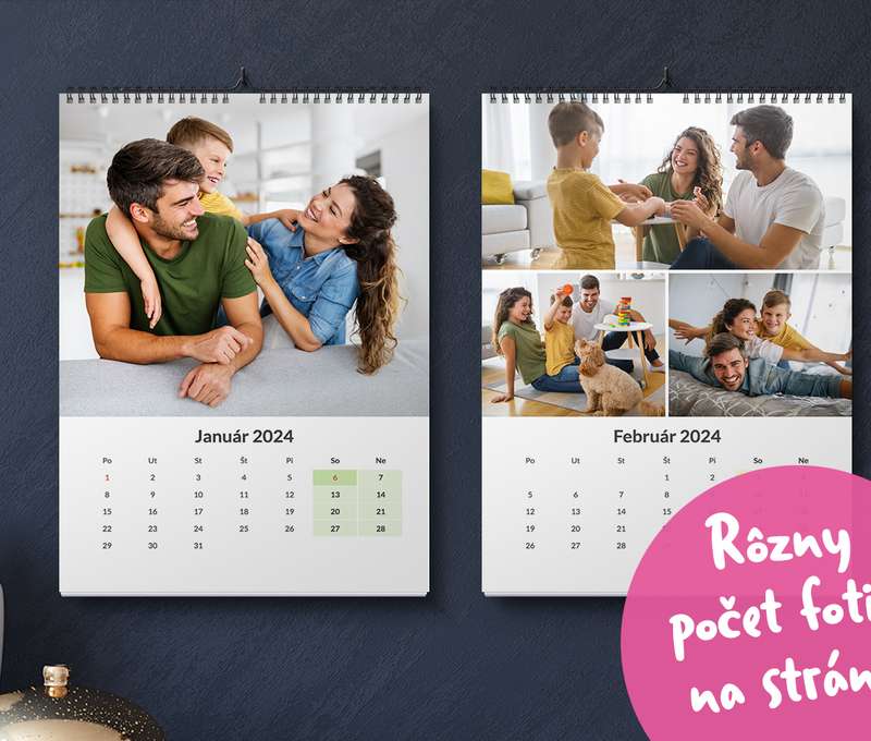 Rôzne počty fotiek na stránke