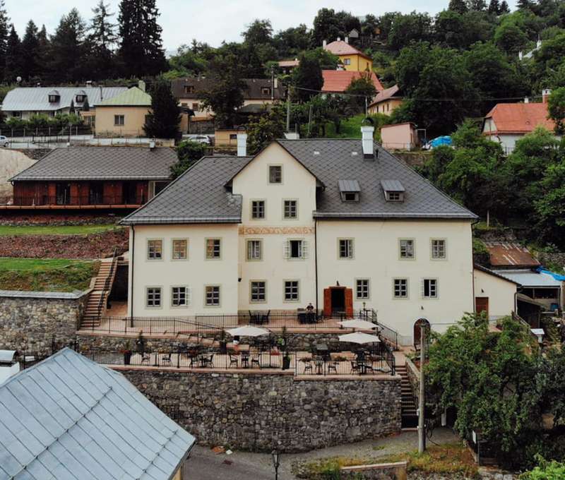 Hotel Glaus u v centre Banskej Štiavnice
