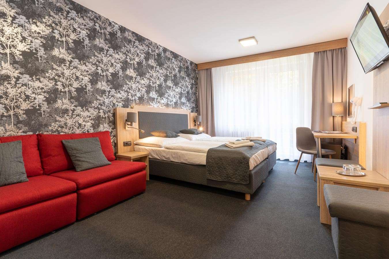 Wellness pobyt v Hoteli Kamzík v českých Jeseníkoch s polpenziou a športovými aktivitami