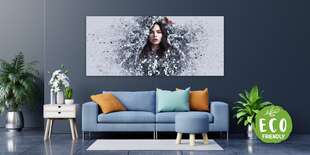 NOVINKA: Panoramatický fotoobraz na ekologickom plátne