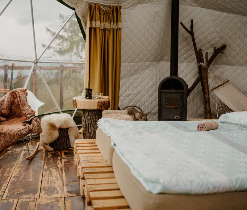 Glamping Liptov poskytuje všetko, čo pre komfortný pobyt v prírode potrebujete