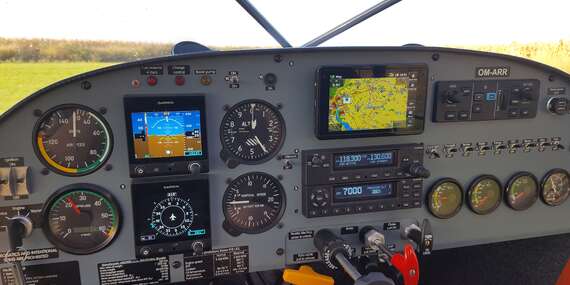 Zážitkový let s možnosťou pilotovania na skúšku/Levice - Letisko Tekovský hrádok