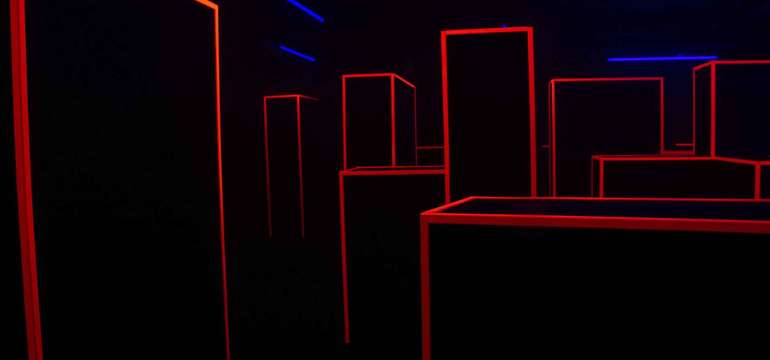 SWAT laser aréna v Bratislave.