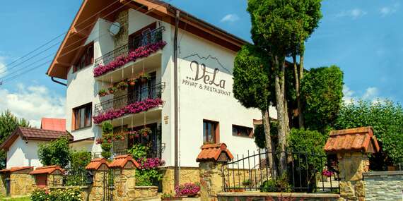 Rodinný penzión VeLa v malebnej obci Malý Slavkov s polpenziou, privátnym wellness a ALL INCLUSIVE nápojmi/Kežmarok - Malý Slavkov