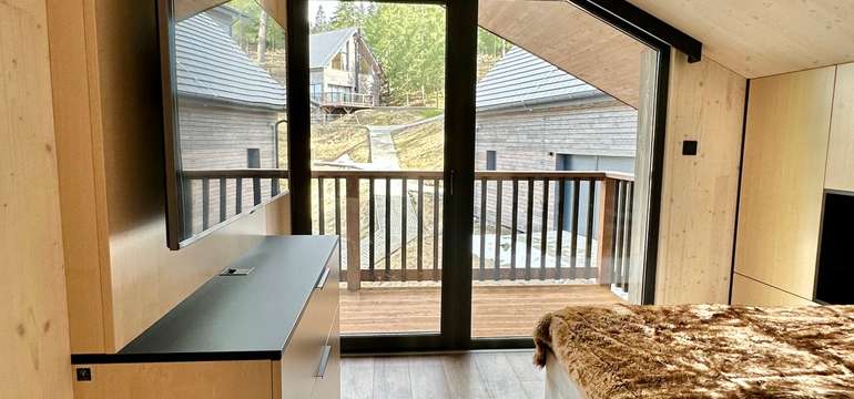 Moderný apartmán Tri smreky v Demänovskej Doline - spálňa