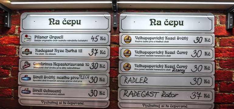 V reštaurácii vás čakajú dobroty na jedenie aj pitie