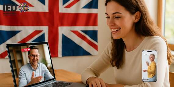 Online jazykové kurzy angličtiny od International English University s medzinárodným jazykovým certifikátom/Slovensko