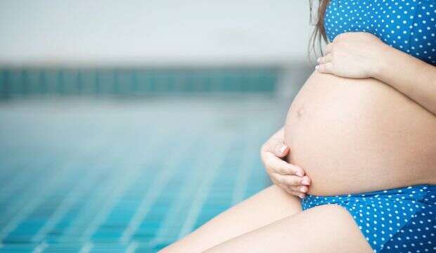 plávanie, bazén, tehotenstvo