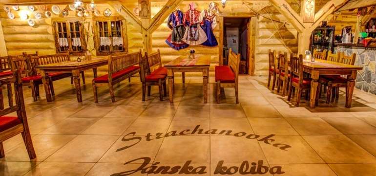 Reštaurácia v ľudovom duchu so slovenskou aj svetovou kuchyňou