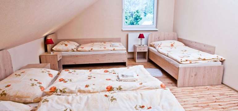 Penzión Pekáreň na Liptove ponúka 4 dvojlôžkové a 1 trojlôžkovú izbu