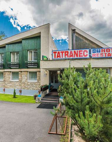 Hotel Tatranec se nachází v Tatranské Lomnici