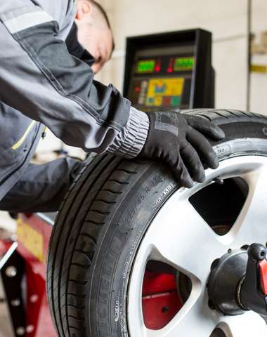 Výmena alebo prezutie kolies v autoservise Platforma