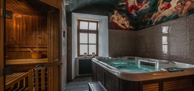 Útulné wellness v Chateau Krakovany