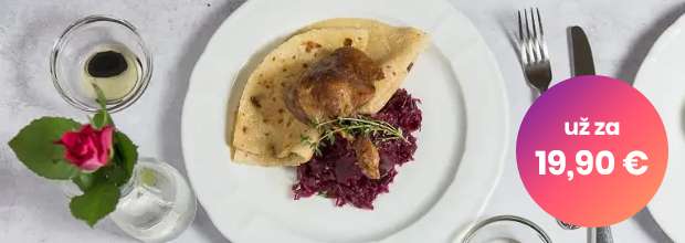 Husacie a kacacie hody v Reštaurácii Brix Bratislava