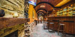 Interiér podniku PorterHouse v centre Košíc