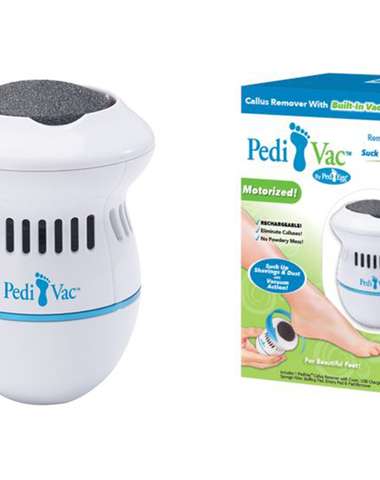 Pedi Vac domáca pedikúra - podtlakový odstraňovač zatvrdnutej kože