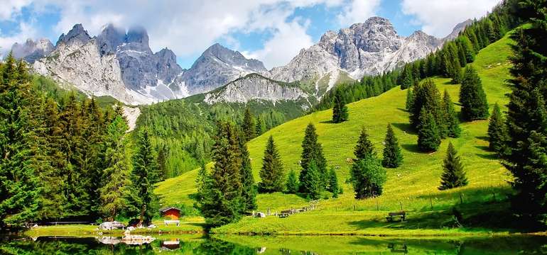 Sporthotel Dachstein West v alpskom mestečku Annaberg im Lammertal