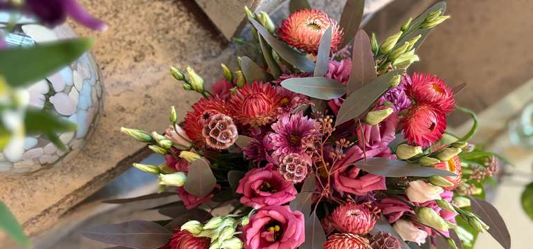 Aranžovanie a viazanie s profesionálnou floristkou v Miesto - rozkvitnutá pekáreň
