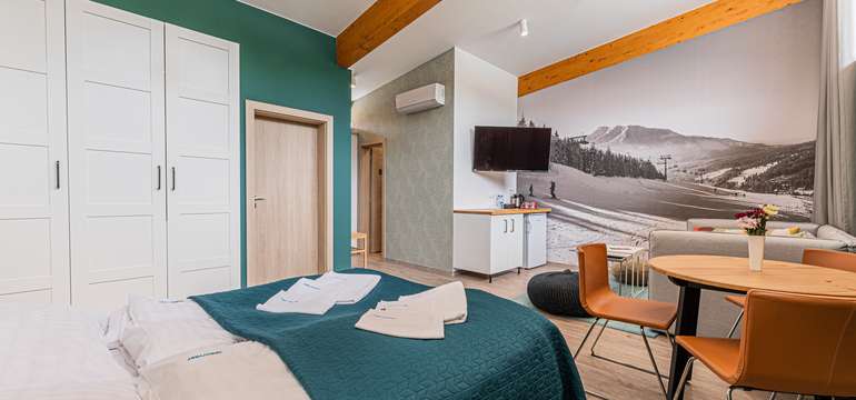 Apartmány Štandard v termálnom aquaparku Meander Oravice