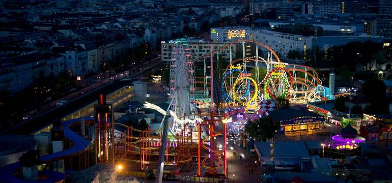 Viedenský zábavný park Prater je veľkým lákadlom