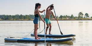 Paddleboarding je vynikajúci šport na precvičenie všetkých svalov (ilustračné foto)