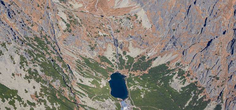 Vyhliadkový let ponad Tatry
