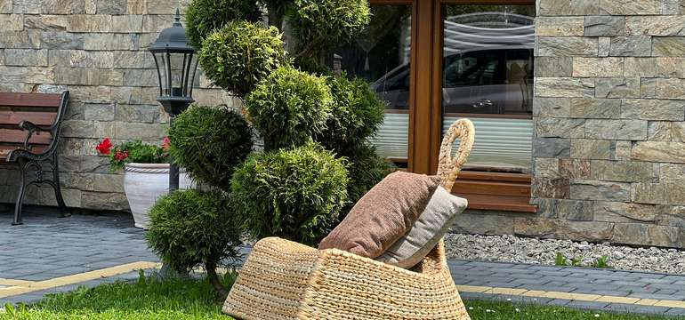 Záhrada ponúka množstvo priestoru na relax aj zábavu