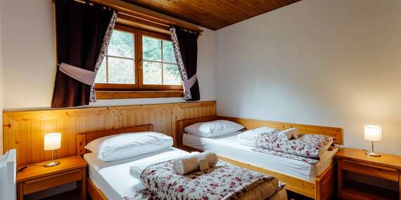 Wellness pobyt so stravou v rezorte Drevenice Terchová v srdci Malej Fatry/Terchová