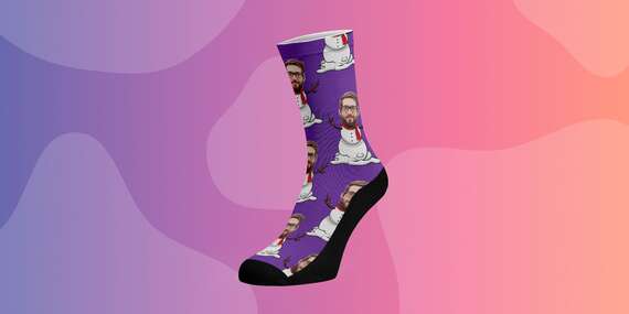 Personalizované ponožky s vašou fotkou/Slovensko