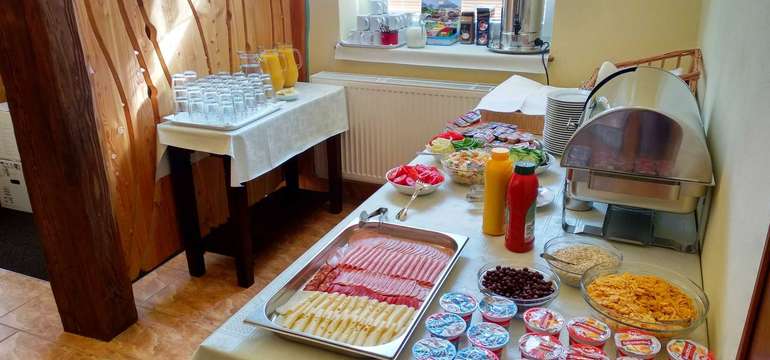 Reštaurácia priamo v penzióne