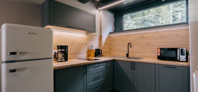 Loft Apartmán - kuchyňa