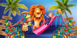 Vstup do jedného z najväčších detských interiérových parkov Alex Park na Slovensku pre dieťa a rodič