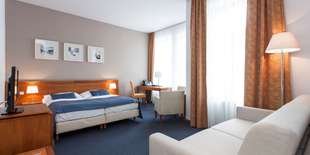 Izba Deluxe: Veľmi priestranná izba je vybavená dvoma jednolôžkami