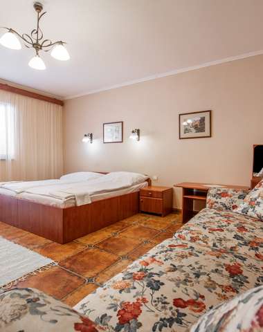 Apartmány (za doplatok) poskytnú veľkorysý priestor pre celú rodinu