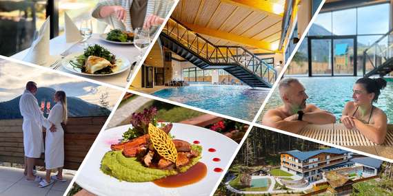 Vstup do nového wellness centra s 5-chodovou večerou v luxusnom Spa & Wellness Hoteli Fitak**** v Liptovskom Jáne / Nízke Tatry - Jánska dolina - Liptovský Ján
