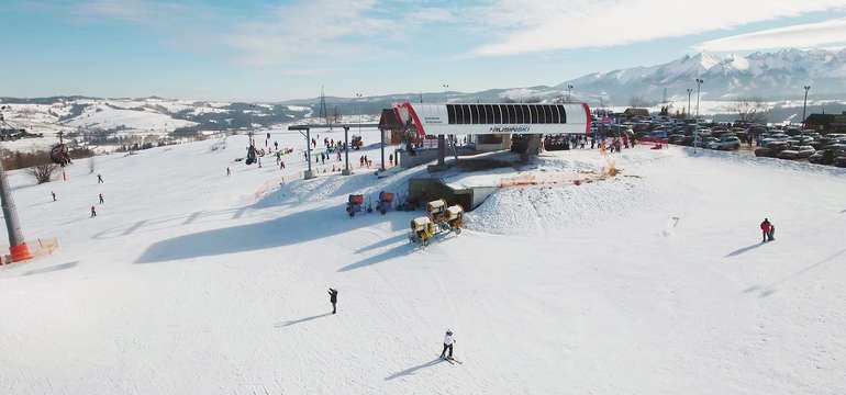 Obľúbené lyžiarske stredisko Rusin-Ski v Poľsku