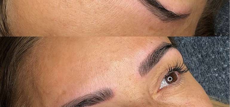 Dokonalé obočie s technikou Combré alebo microblading