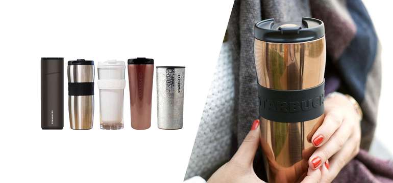 Starbucks oslavuje! 50 % zľava na vybraný merch + ľubovoľný nápoj veľkosti Tall zadarmo 