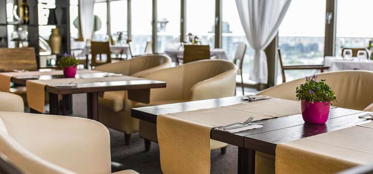 Interiér Restaurant Parlament 