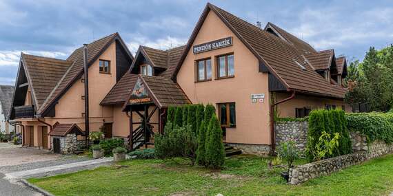 Rodinný Penzión Kamzík*** s polpenziou a vstupom do relaxačnej zóny pod Tatrami/Vysoké Tatry - Stará Lesná